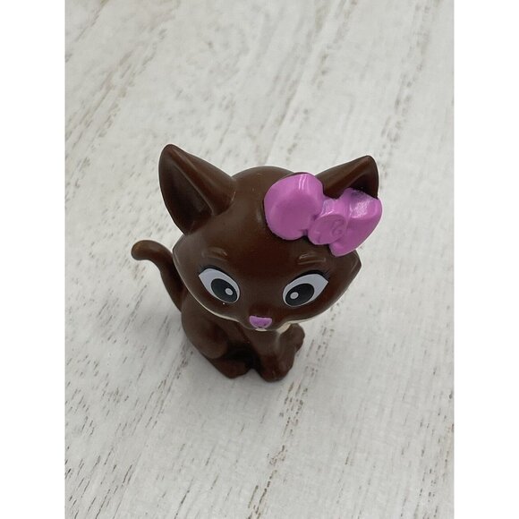 Mattel Barbie Size Pet Kitty Cat Figure Replacement Miniature Figure 2" - Picture 6 of 8